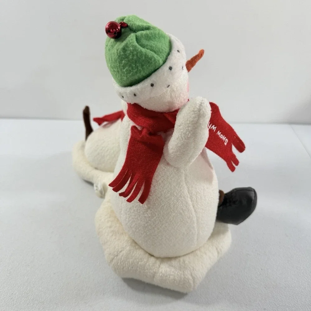 2004 Hallmark Jingle Pals Snowman Dog Animated Musical Singing Plush READ WORKS‎